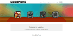 Desktop Screenshot of codepoke.net